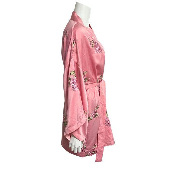 Victoria's Secret Pink Floral Womens Kimono Robe One Size - Picture 5 of 11